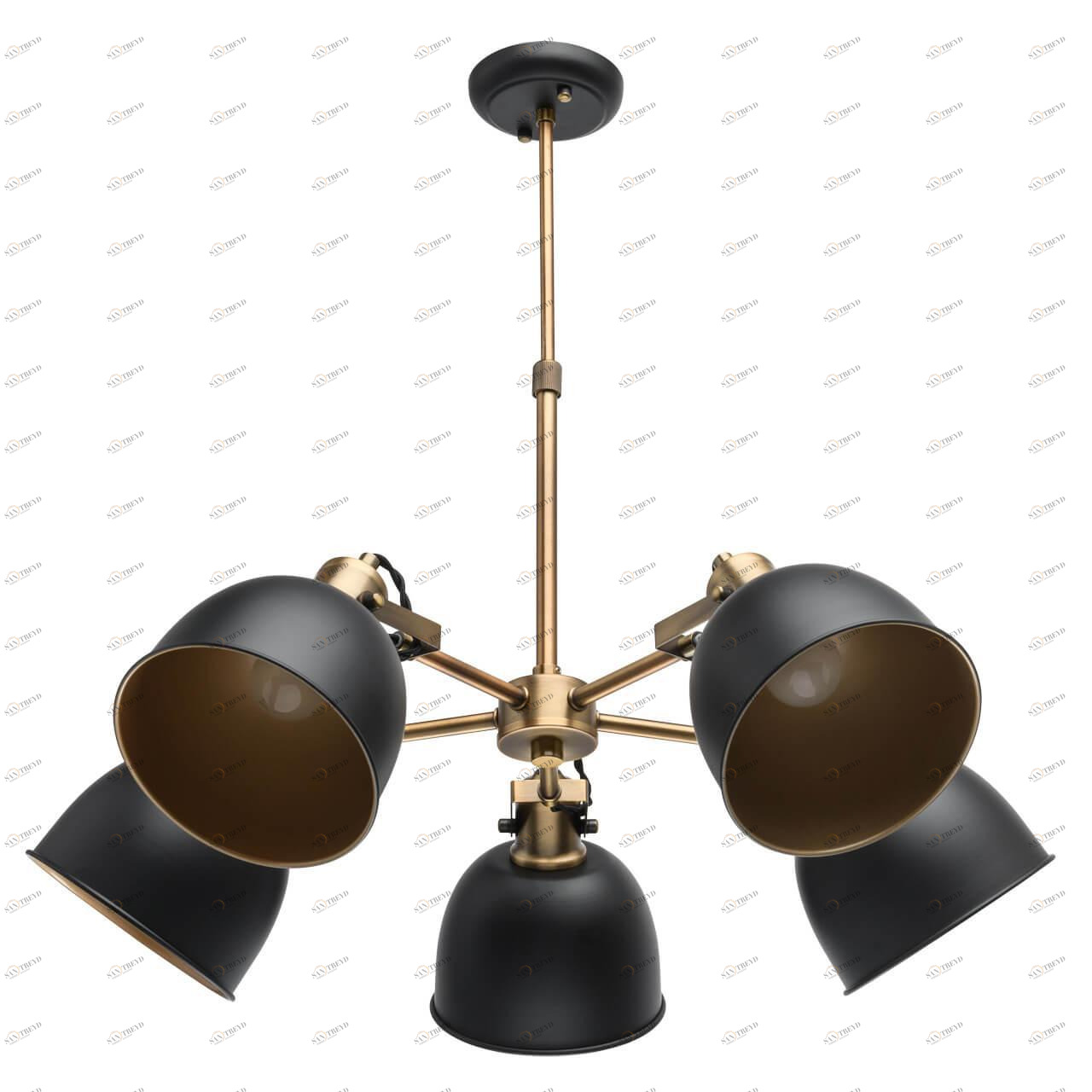 Подвесная люстра MW-Light Вальтер 551011105 черная MW-LIGHT ДИЗАЙНЕРСКИЕ, ВАЛЬТЕР 194707 Черный 