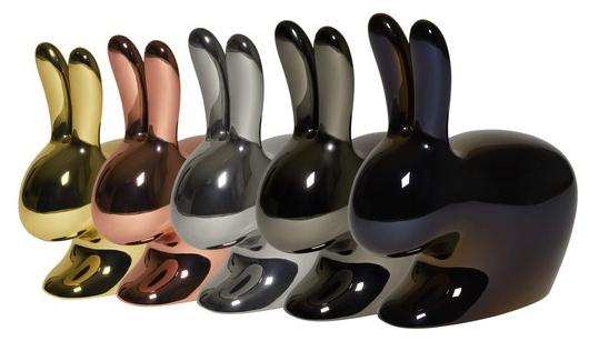 Qeeboo Стул из полиэтилена Rabbit sun-id-1405595 - Вид №2