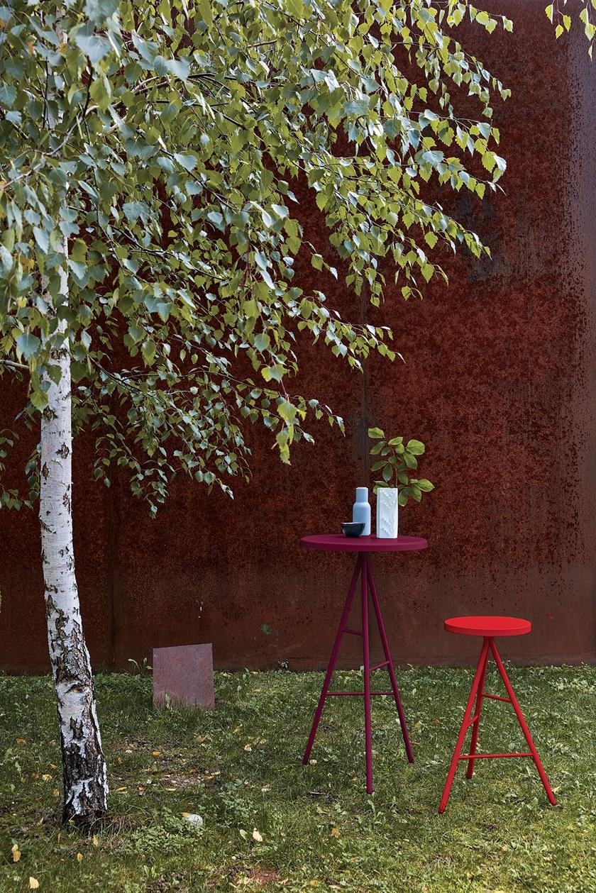 CaStil Круглый садовый стол из металла Symple Symple t - Вид №1