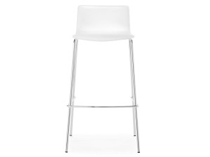 Высокий кожаный стул