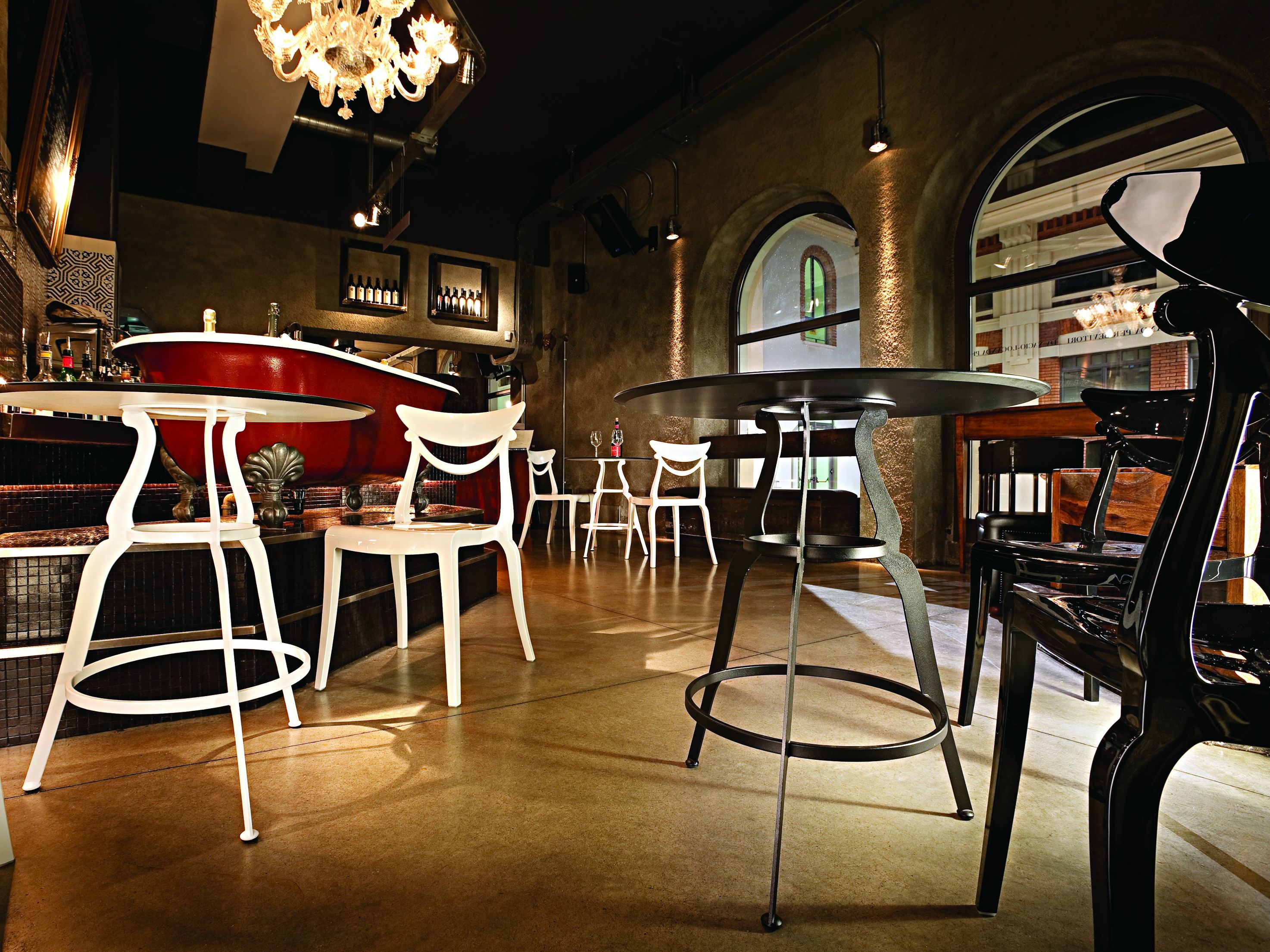 Круглый стол HPL ALMA DESIGN бистро ARCH-00043028 - Вид №3