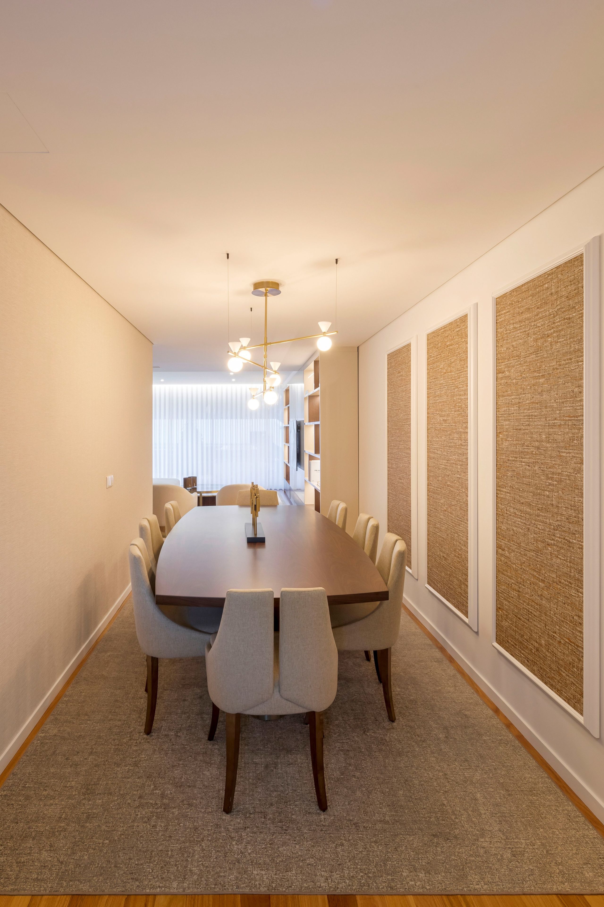 Прямоугольный обеденный стол из дуба Stylish Club Elea ARCH-00002523 - Вид №11