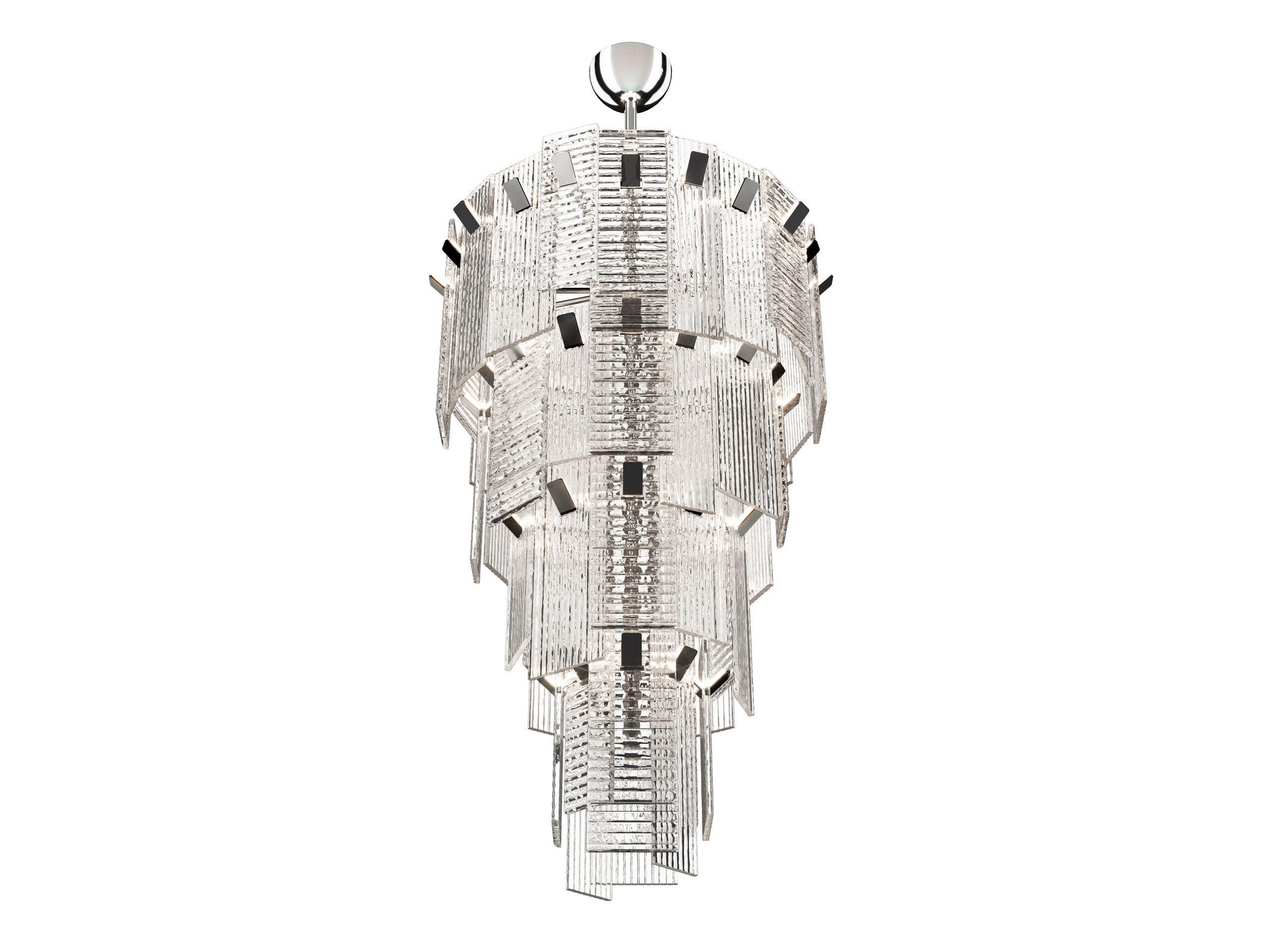 Венецианский Кристалл ручной работы подвесной светильник Barovier&Toso Midtown ARCH-00108324 - Вид №6