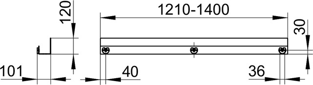 24953370300 Полочка для душа KEUCO ПОЛОЧКИ ДЛЯ ДУША - Вид №7