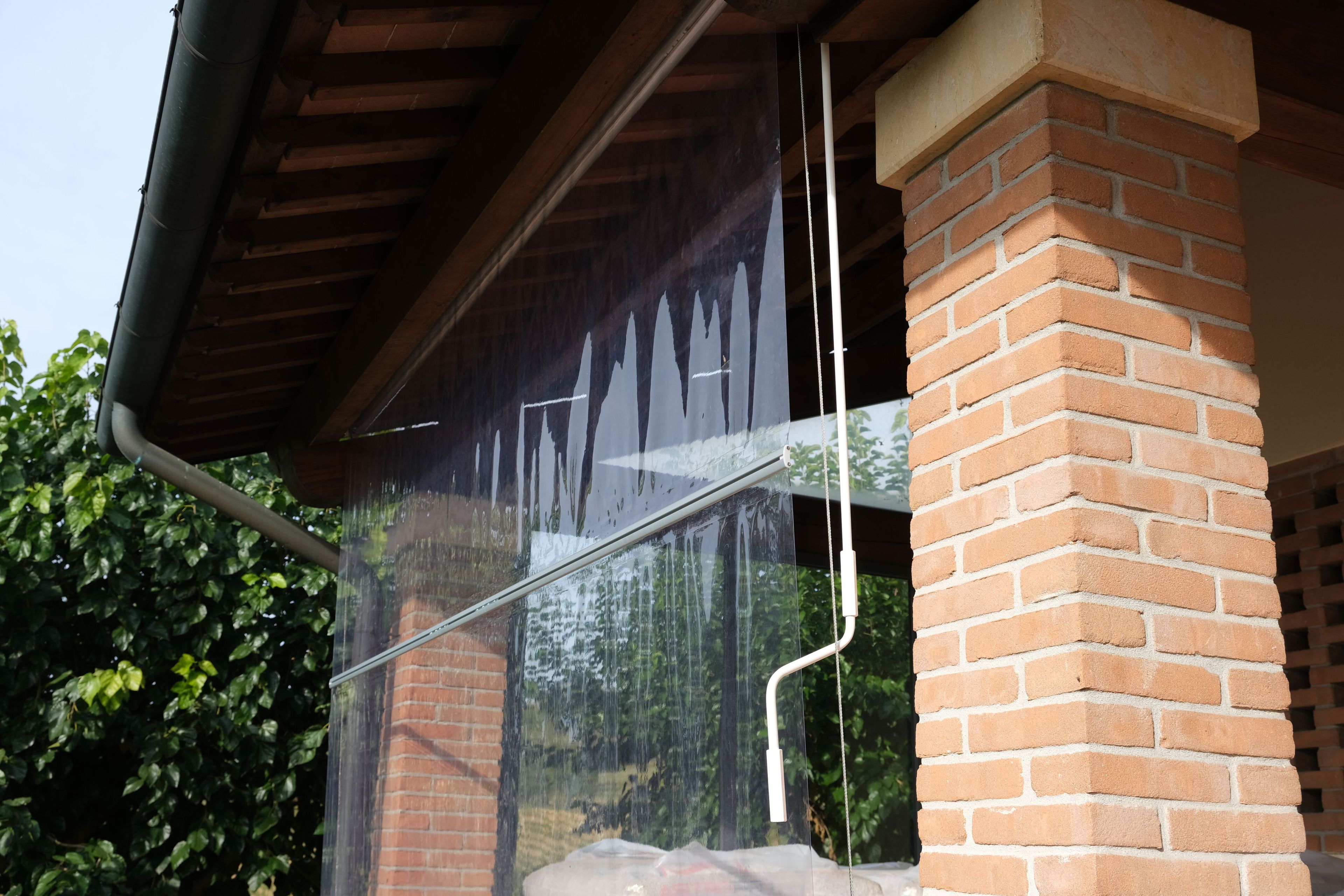 Алюминиевый и ПВХ навес с ручками Maanta EASY CLEAR ARCH-00043250 - Вид №4