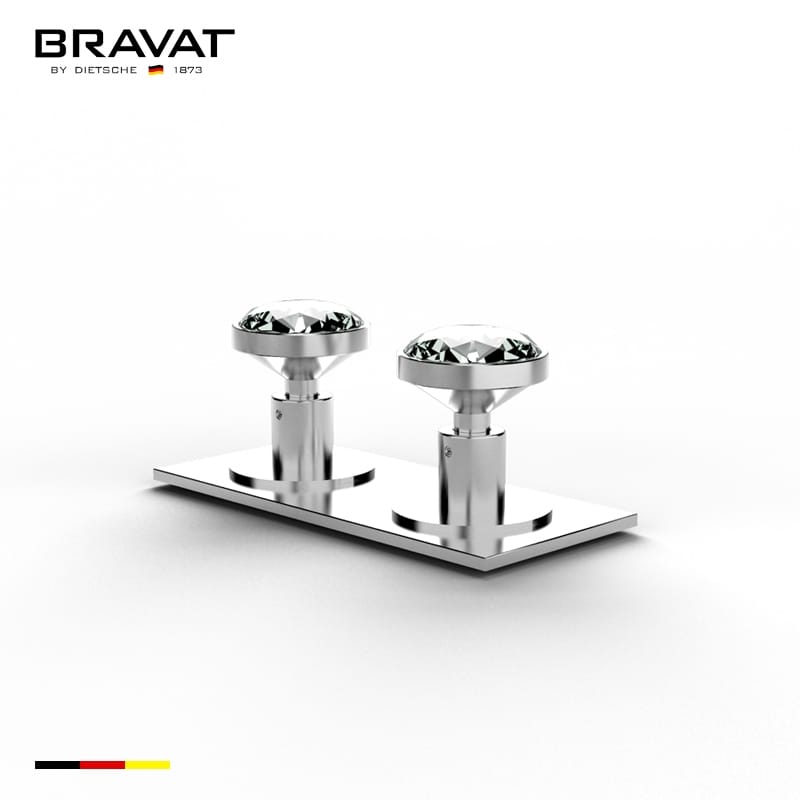 Набор для душа из латуни с душем Fontana Showers FS1327 ARCH-00011486