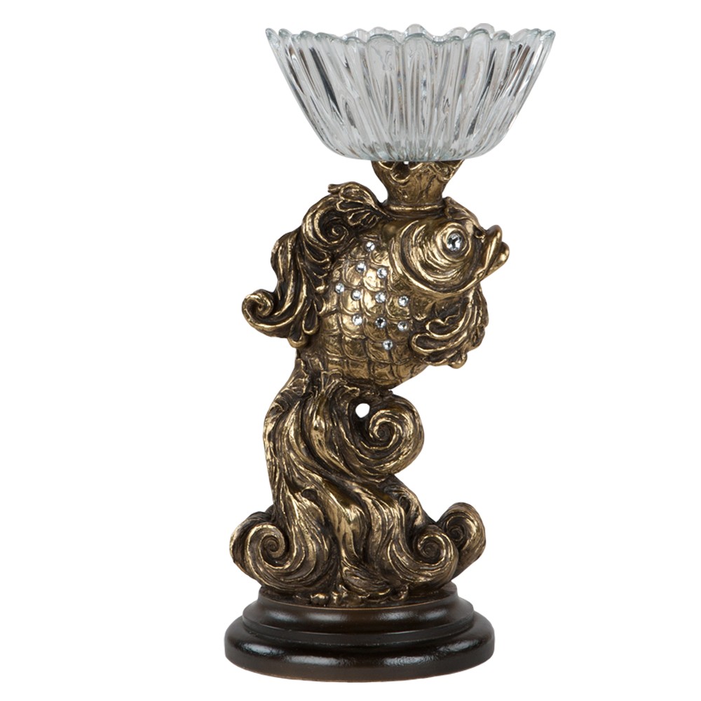 52019 Фруктовница-конфетница Заветное желание Золото BOGACHO 4627138240137 - Вид №6