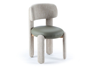 Мягкий стул из ткани