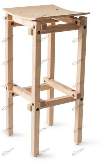 Askia Высокий стул в золе Fair and square sun-id-1490357