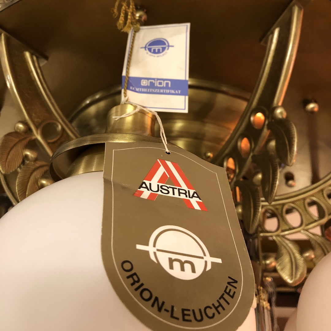 Orion DLU 1660/6+1 alt-MS/466 opal sm люстра потолочная ADELE 81891 - Вид №1