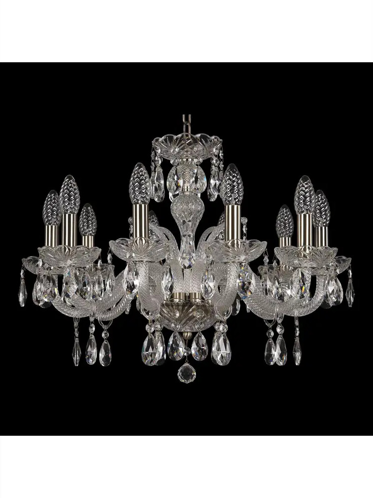 90664271 Люстра подвесная хрустальная 118/10/195 Pa Bohemia Ivele Crystal Тип С STLM-0328637