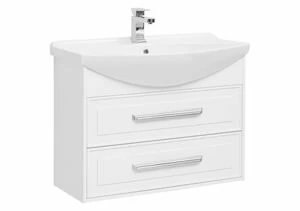 Тумба с раковиной Aquanet Остин 85 белый