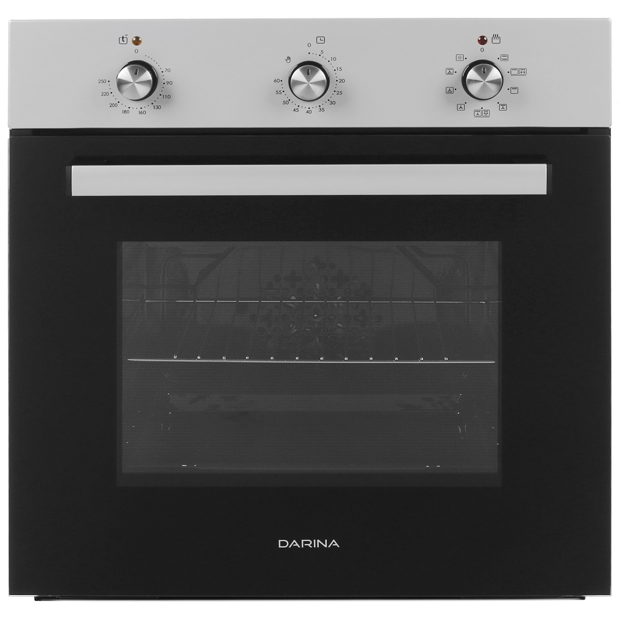 5305398 Электрический духовой шкаф Darina 1U 1707 S серебристый STDN-0032841