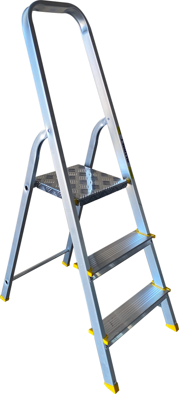 Стремянка алюминиевая с анодированным покрытием Premium APA 7003 ALUMET 