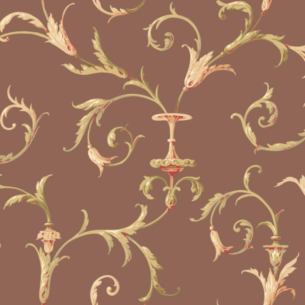 90115999 Обои бумажные чёрные 0.70 м СF6380 Flowers Special Edition STLM-0111529 ASHFORD HOUSE