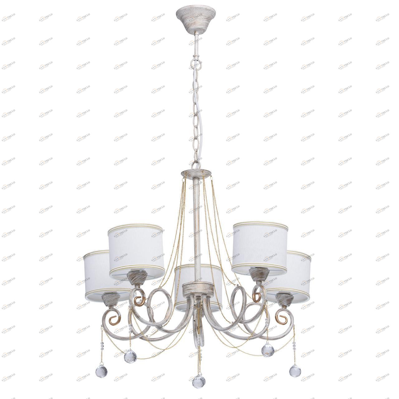 Подвесная люстра MW-Light Виталина 10 448012405 MW-LIGHT ВИТАЛИНА 186192 Белый 