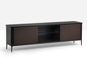 Тканевый шкаф с распашными дверями