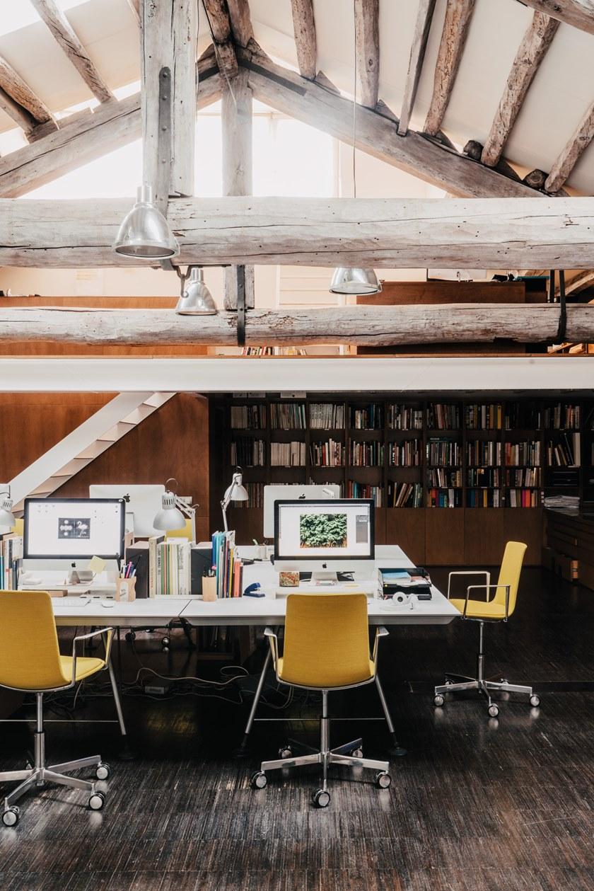 ENEA Офисный стул из ткани с подлокотниками Lottus high sun-id-1460786 - Вид №2