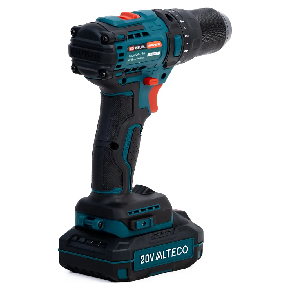 Бесщеточная дрель-шуруповерт Alteco CD 1813 Li BL с двумя аккумуляторами 85857606 STLM-1567641 - Вид №3