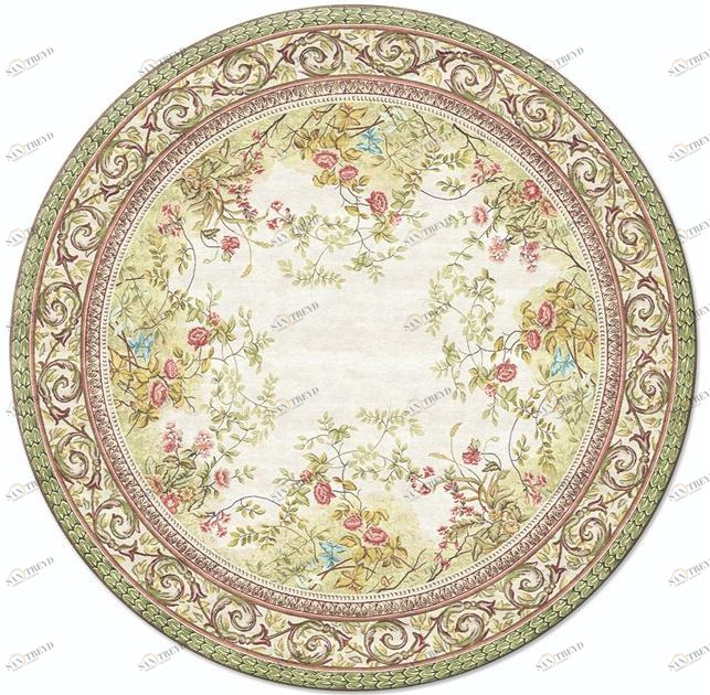 Tapis Rouge Круглый ковер ручной работы Modern classics Tr1545