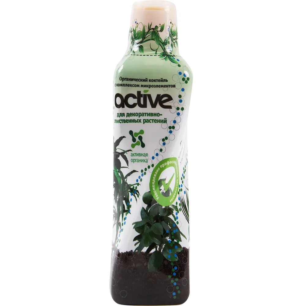 Удобрение Active для декоративно-лиственных растений 0.5 л 18399136 STLM-2122993 Santreyd 