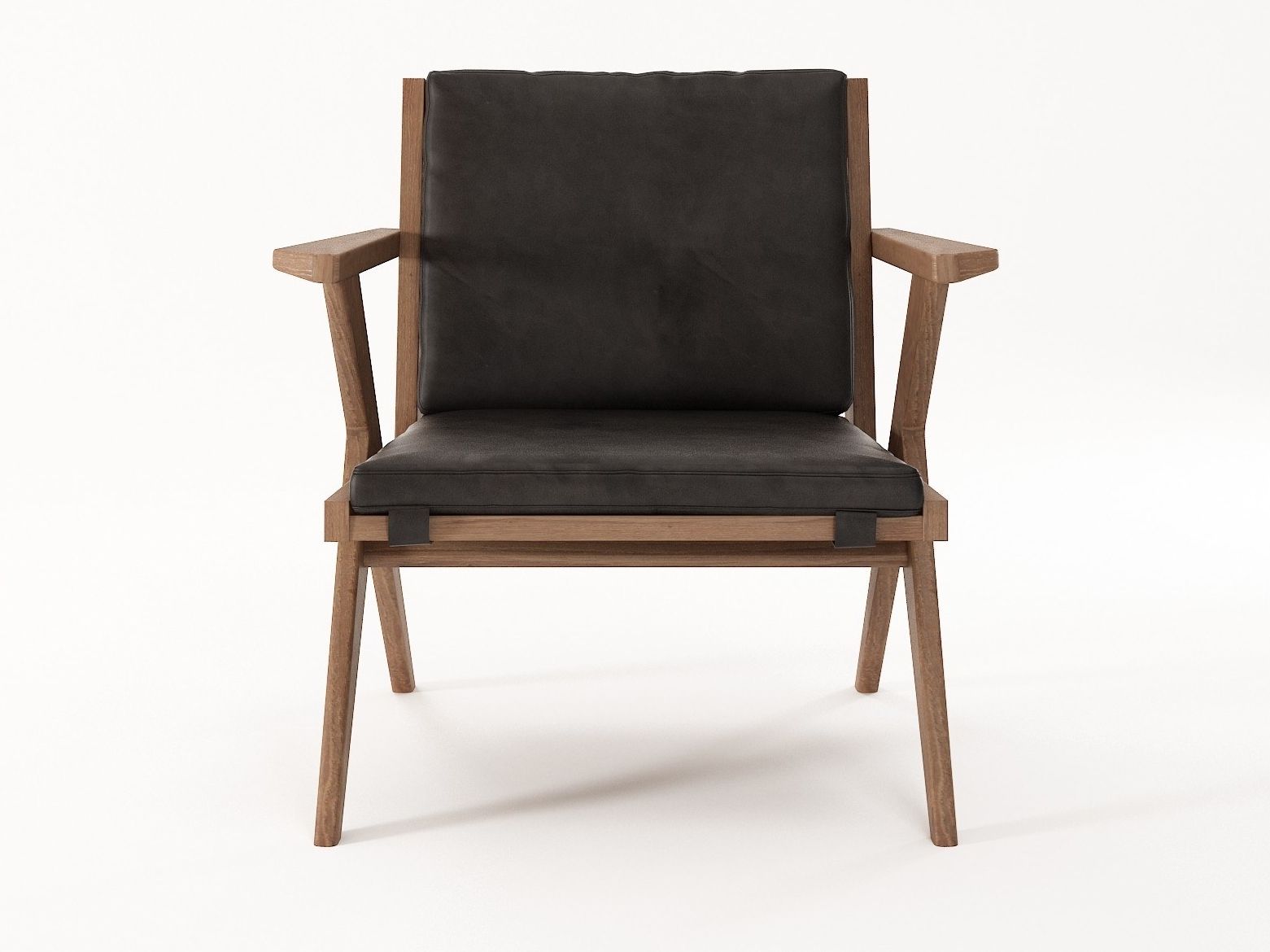 Стул из массива дерева с подлокотниками KARPENTER Tribute ARCH-00142277 - Вид №13