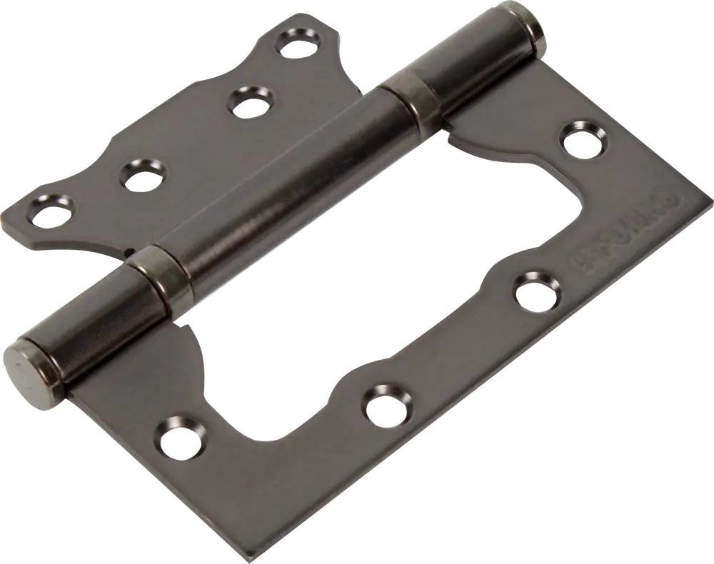 FUARO Петля накладная графит для деревянных дверей 100×75 мм 82105961