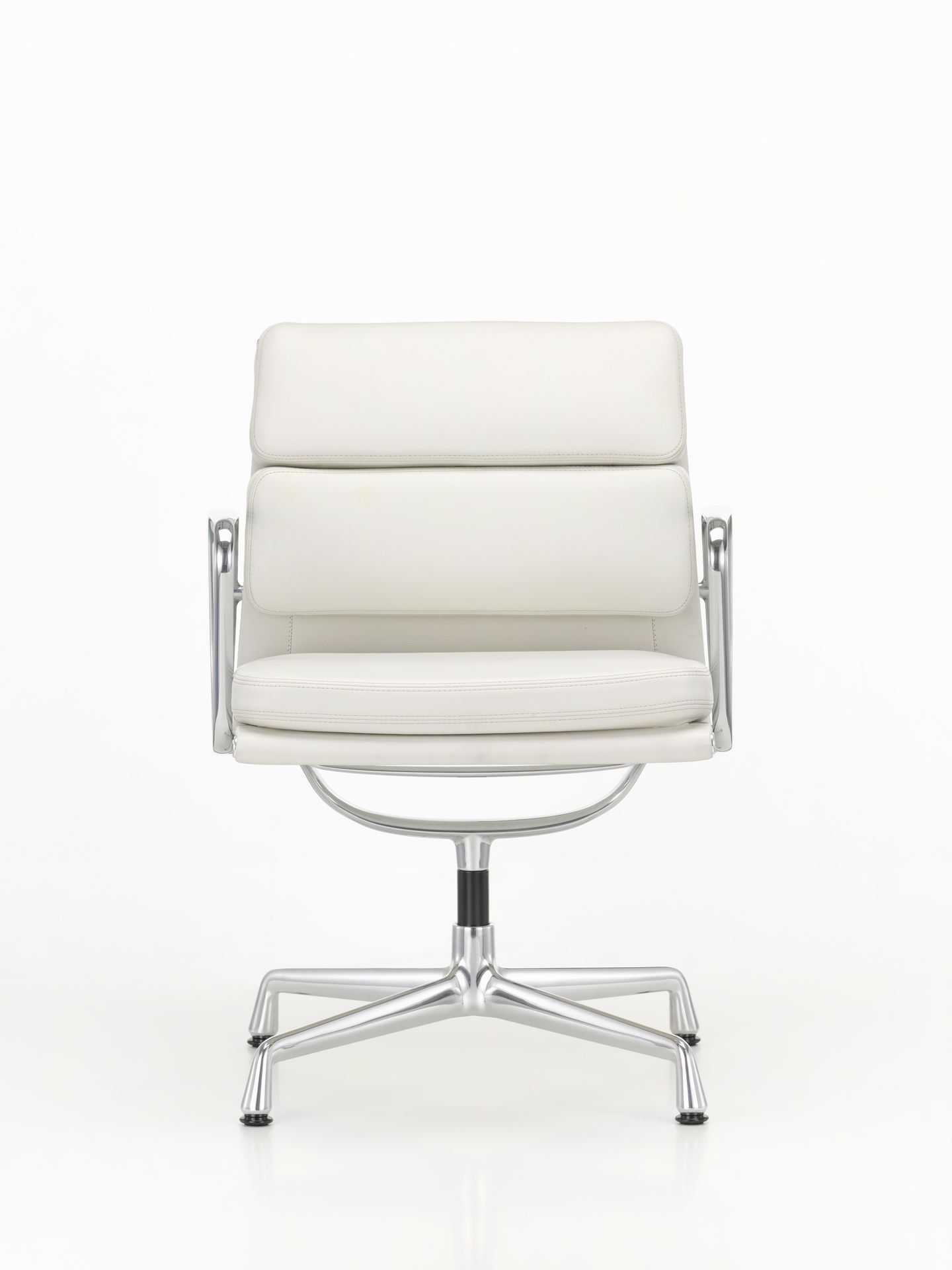 Кожаный стул с подлокотниками VITRA Eames Soft Pad Group ARCH-00088842 - Вид №57