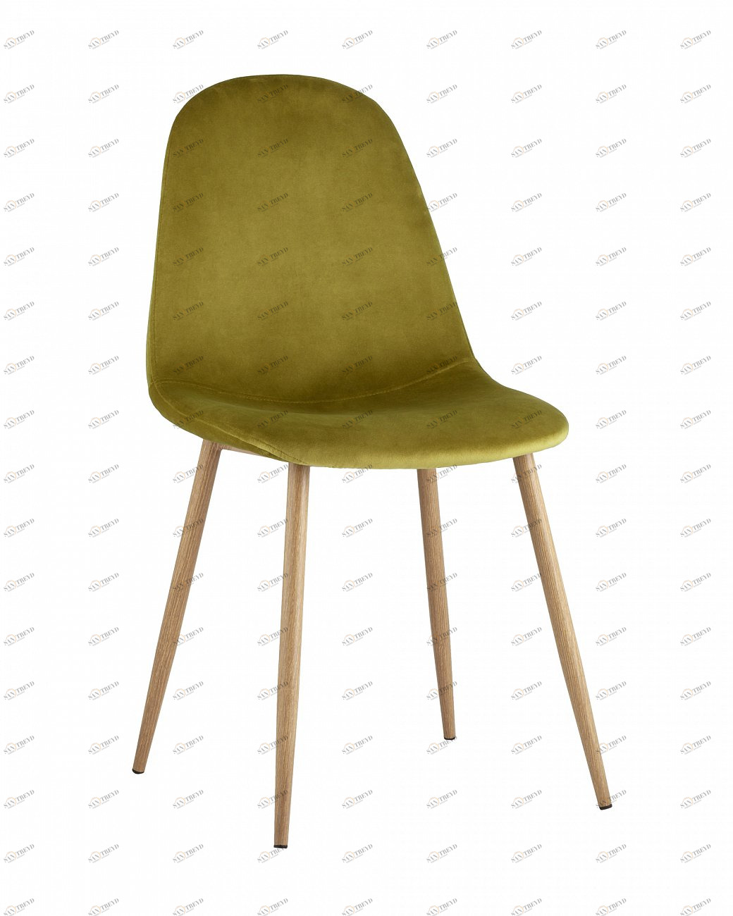 Стул со спинкой цвета зеленый лайм "Валенсия" STOOL GROUP ДИЗАЙНЕРСКИЕ, ИНТЕРЬЕРНЫЕ 00-3946206 Желтый;зеленый 