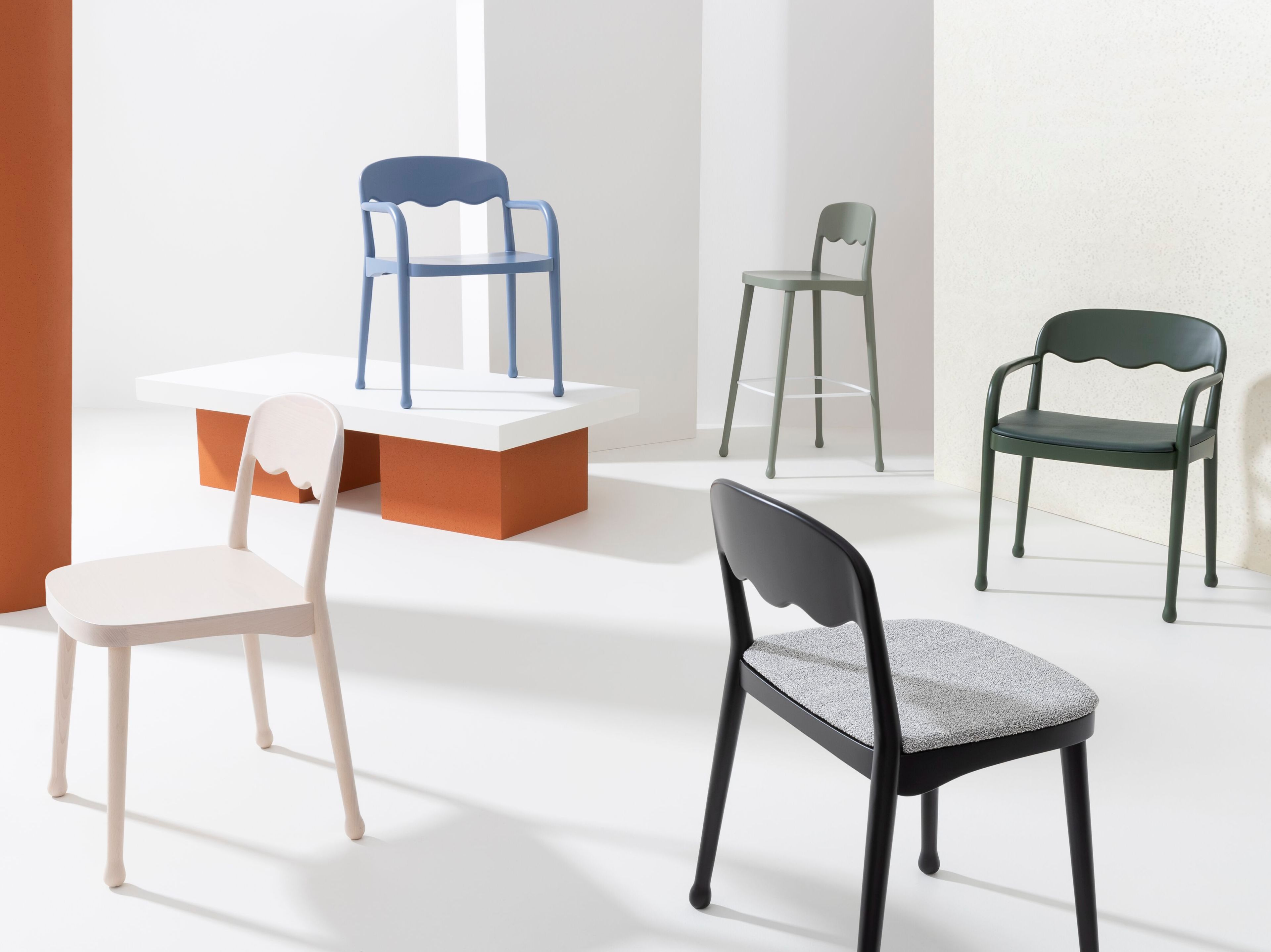 Ясень стул с подлокотниками Billiani Frisée ARCH-00123049 - Вид №3