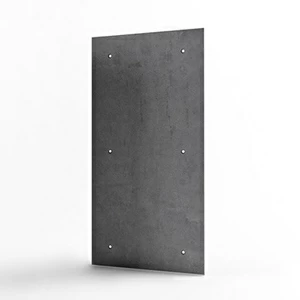 BetOn Панель из фибробетона 800х1600 с отверстиями серая