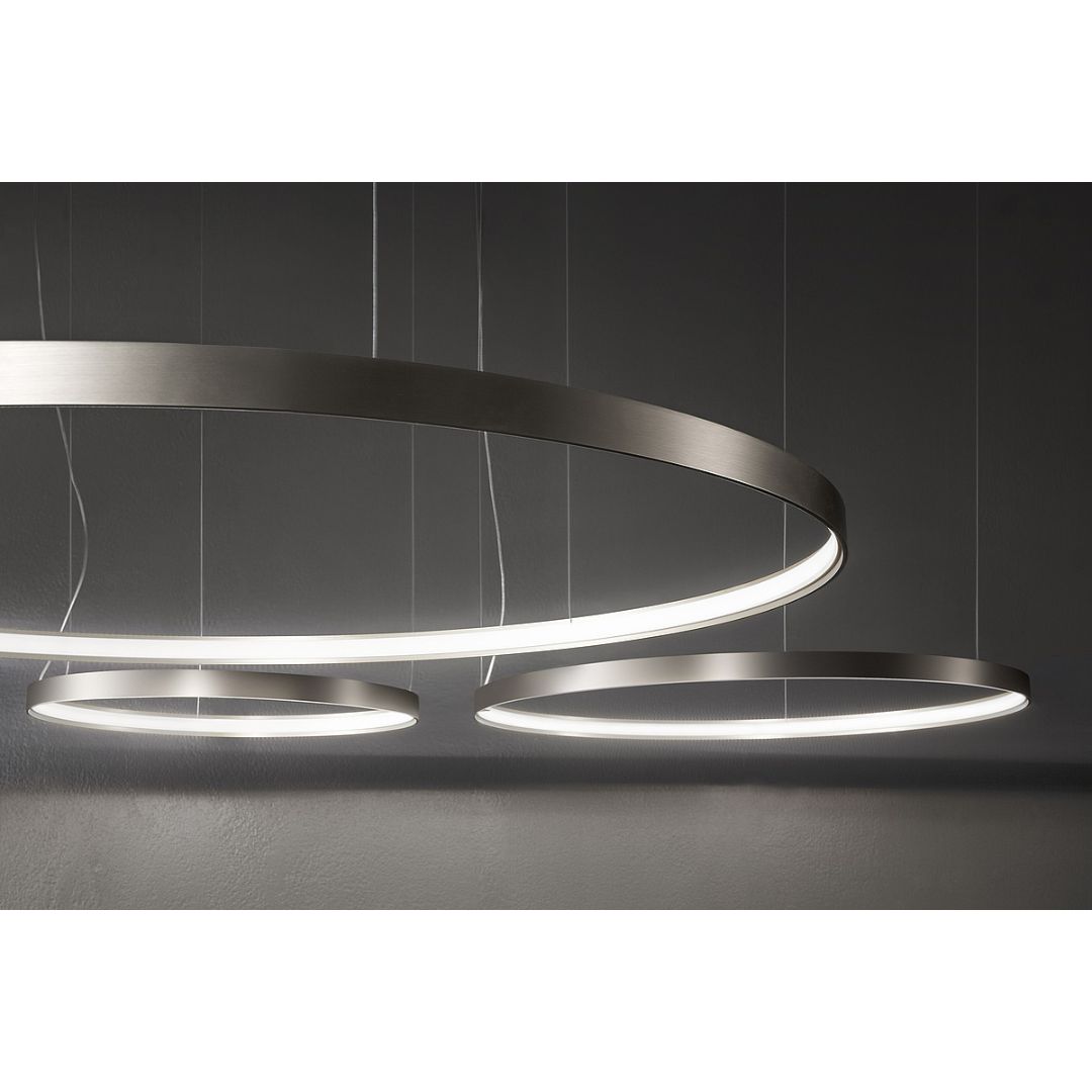 Panzeri M03330.075.0210 titanium подвесной светильник 118409 - Вид №1