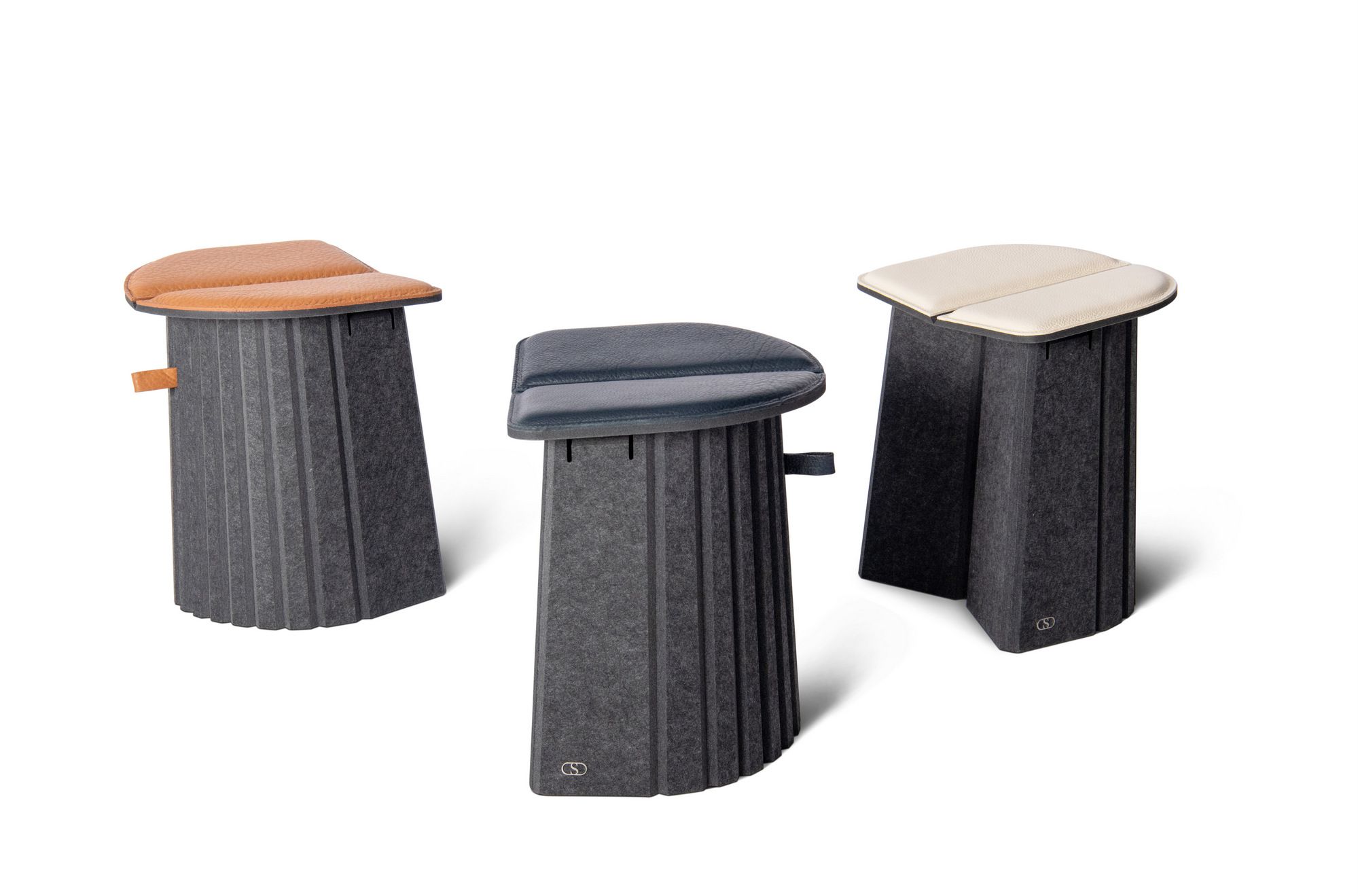 Мягкий складной табурет из войлока de Sede DS-5010 ARCH-00053627 - Вид №15