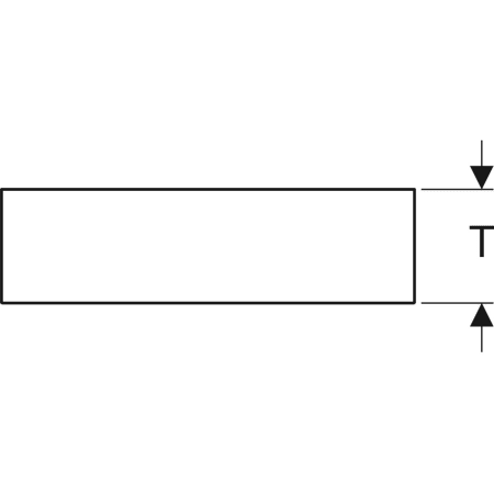 840992000 Настенная полка Geberit iCon Geberit  - Вид №2