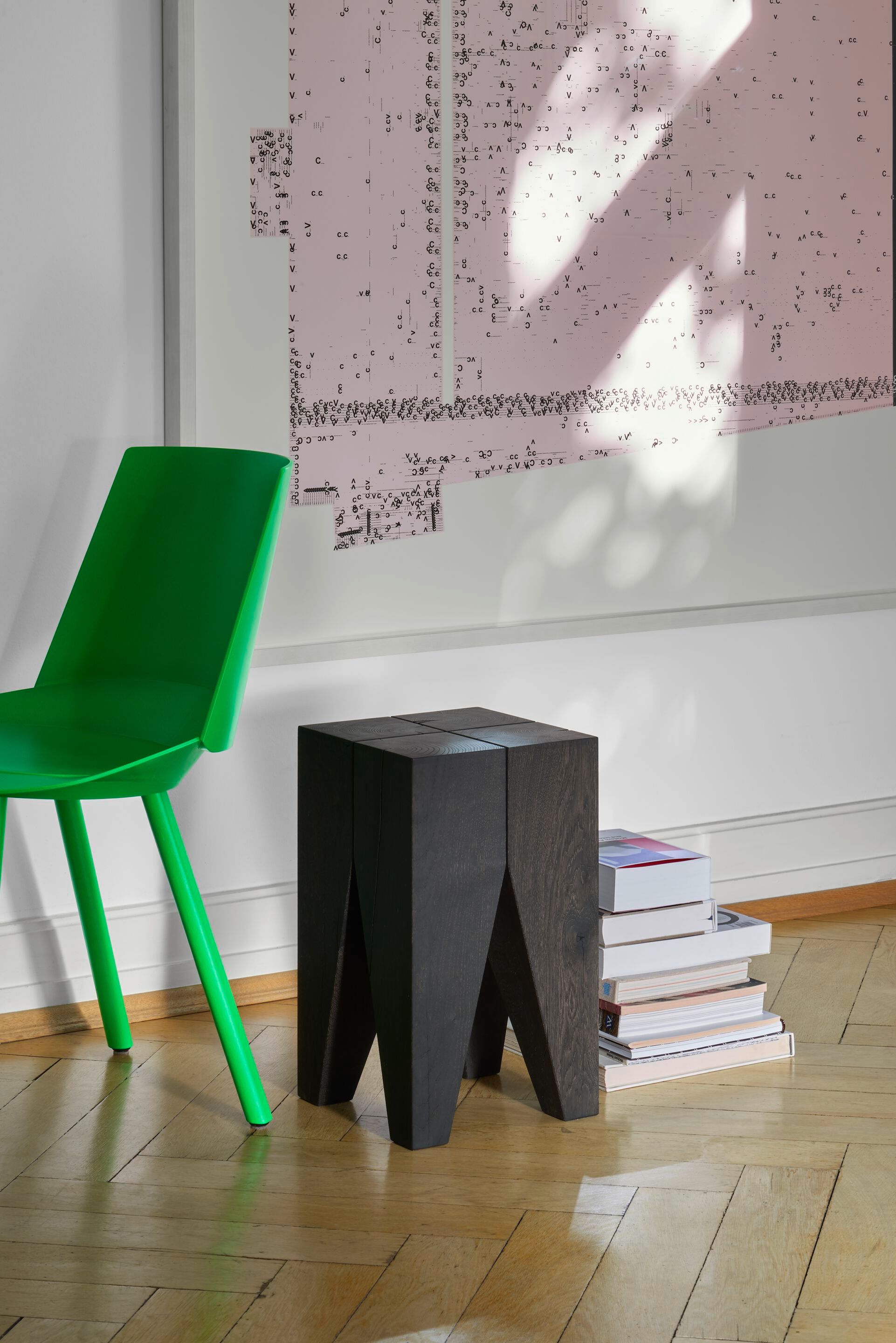 Квадратный журнальный столик из дуба e15 BACKENZAHN BLACK OAK ARCH-00032830 - Вид №13