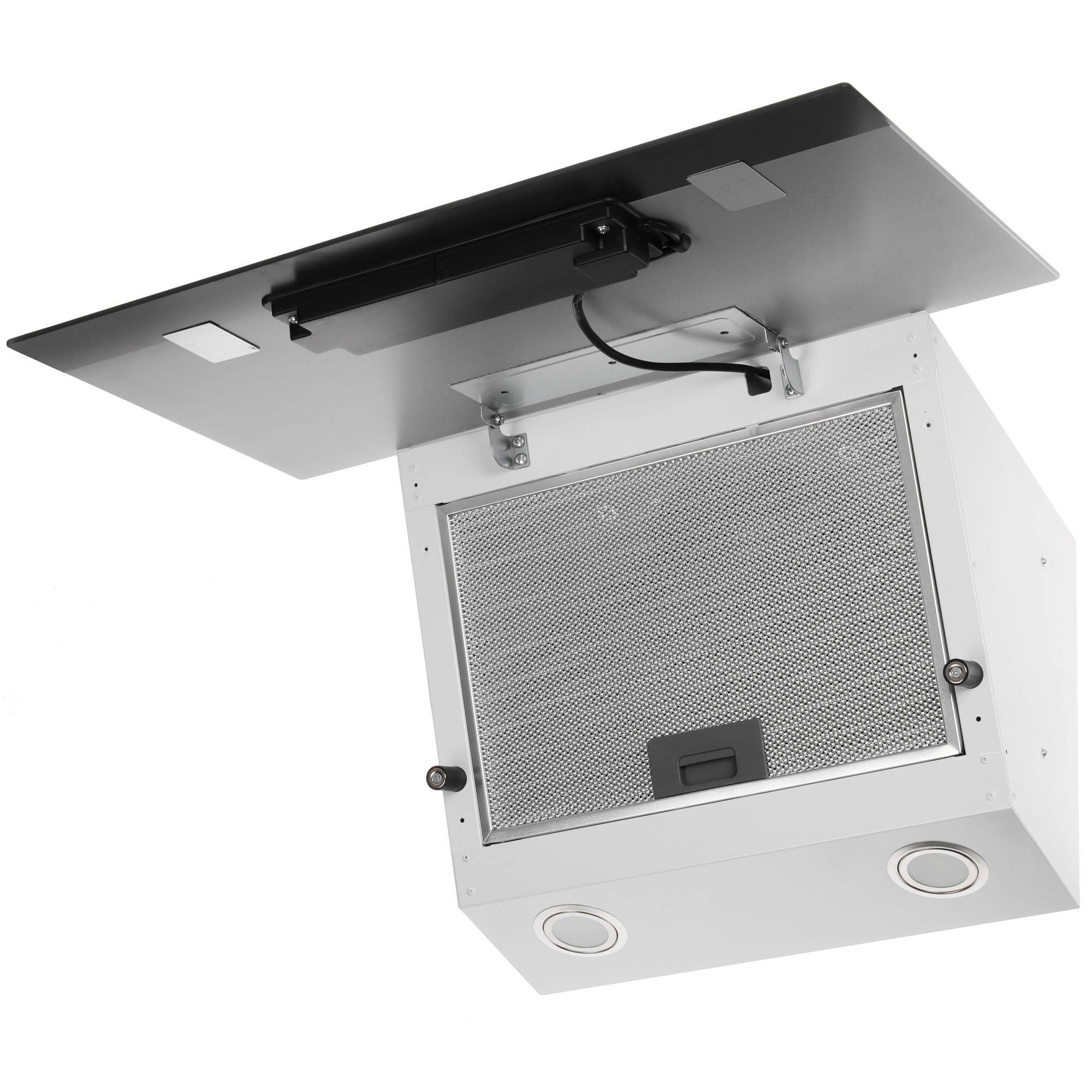 9202368 Вытяжка наклонная DEXP FD01BW белый/черный STDN-0014659 - Вид №2