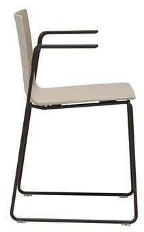 Andreu World Полимерный садовый стул с подлокотниками Flex outdoor So1323 outdoor - Вид №2