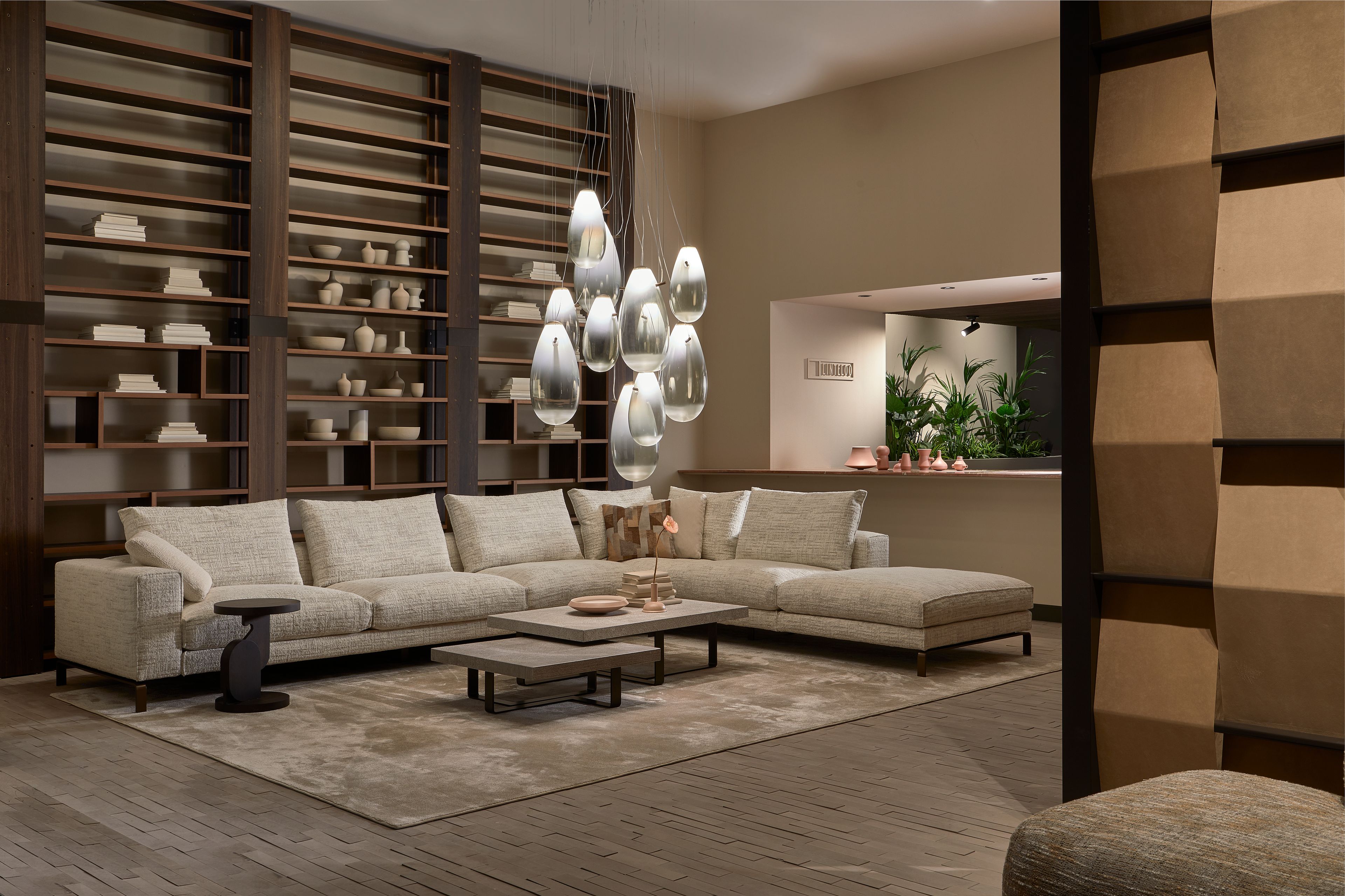 Прямоугольный мраморный журнальный столик Linteloo Малибу ARCH-00065788 - Вид №1