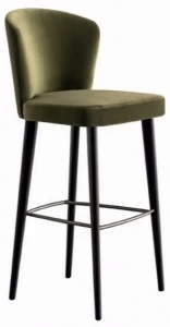 Minotti Высокий табурет со спинкой Aston