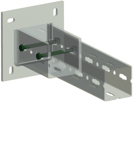 614581616 Монтажный элемент Maxx Комплект для крепления (ТДЦ) для соединения Maxx монтажных профилей WALRAVEN  - Вид №2