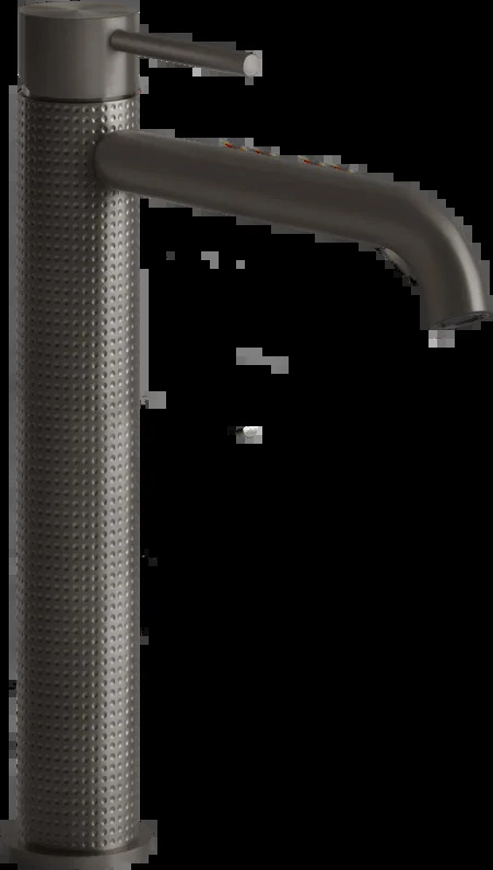 Смеситель для умывальника 54406 707 Gessi Gessi316 ЧЕРНЫЙ МЕТАЛЛ BR. PVD