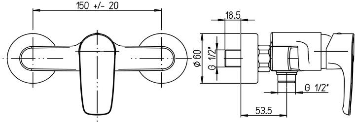 Jacuzzi ALBA 0LB00028JA00 - Вид №1