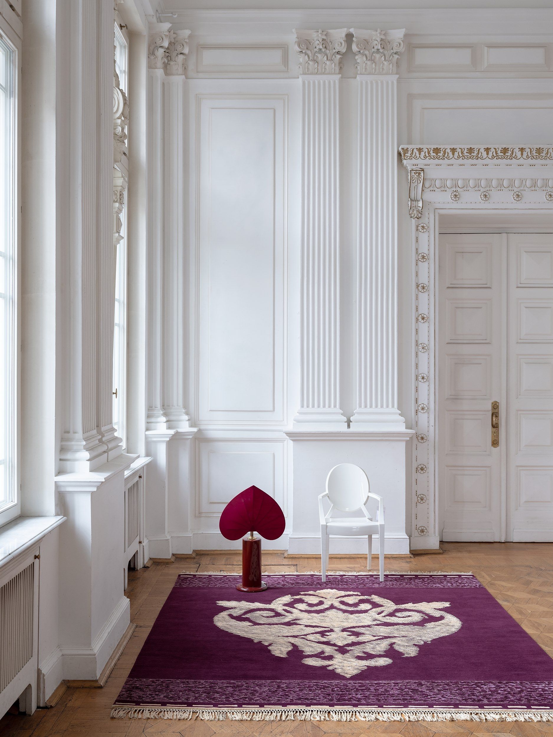 Ковер ручной работы из шерсти и шелка Tapis Rouge навсегда ARCH-00103332 - Вид №4