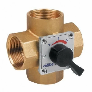 CIMBERIO CIM 684 114 Четырехходовой смесительный клапан с ручным управлением CIM 684