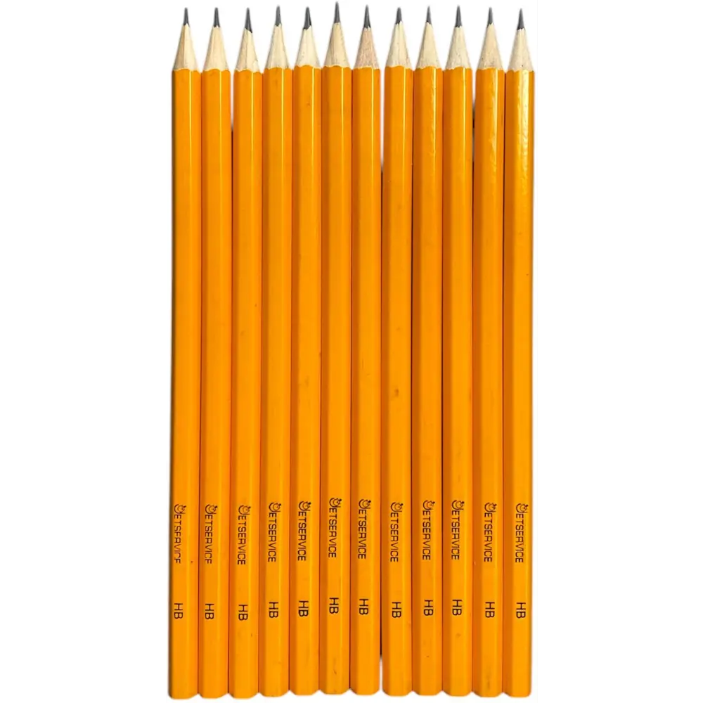 Карандаш строительный Jetservice графитовый черный, 12 шт. 89403472 STLM-1439408 - Вид №4