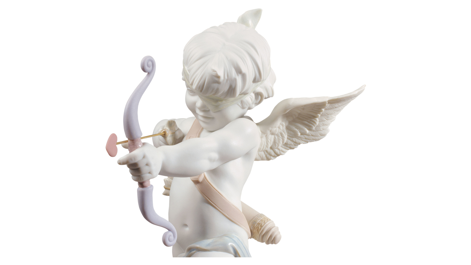 10669078 LLADRO Фигурка Lladro "Прямо в сердце" 24х26см Фарфор Lladró  - Вид №4