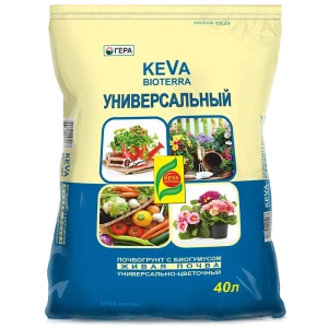 Грунт Гера Keva Bioterra универсальный 40 л 89096942 STLM-2170356