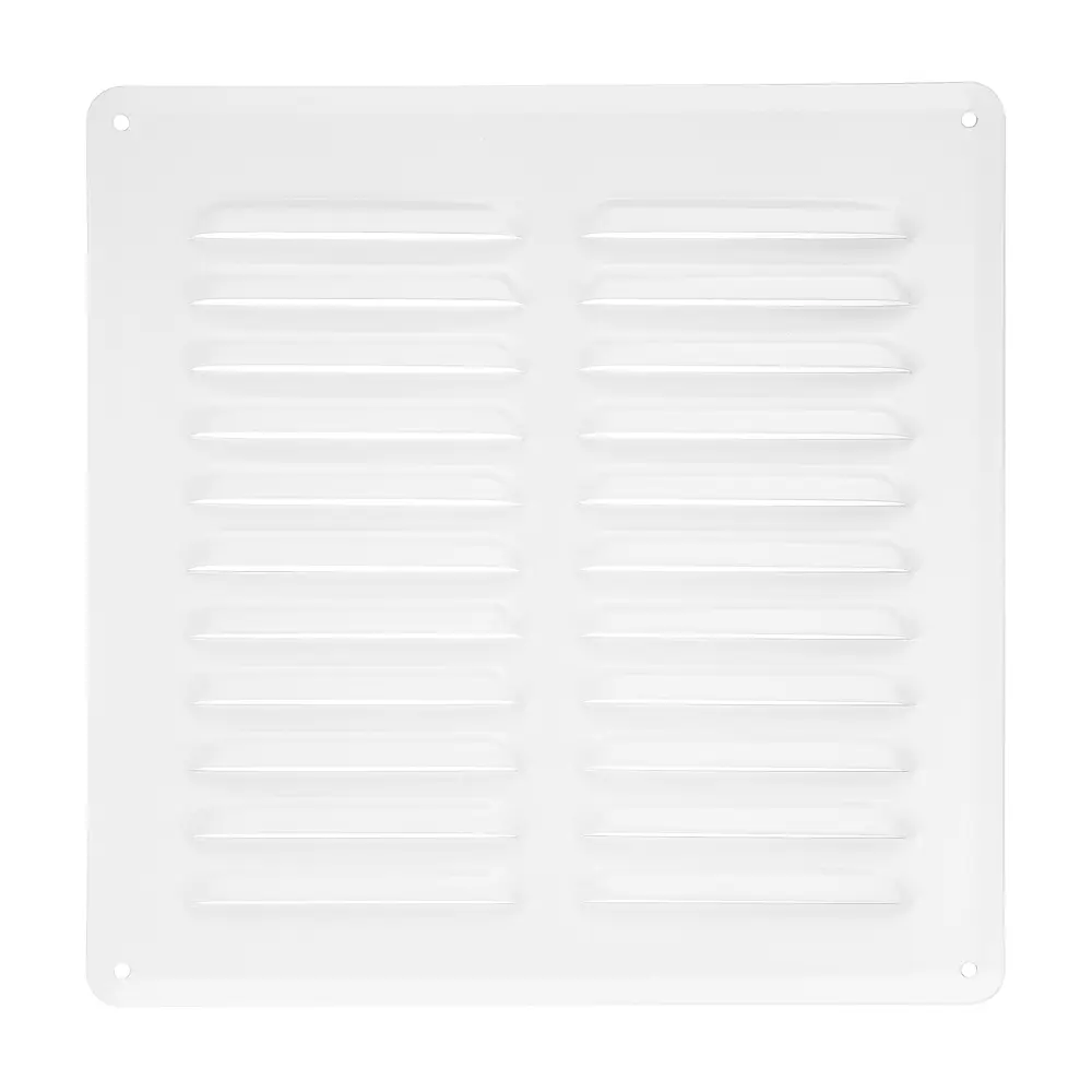 Вентиляционная решетка ORE GM2525W — белая металлическая панель 250×250 мм 84653725 STLM-0850267 - Вид №1