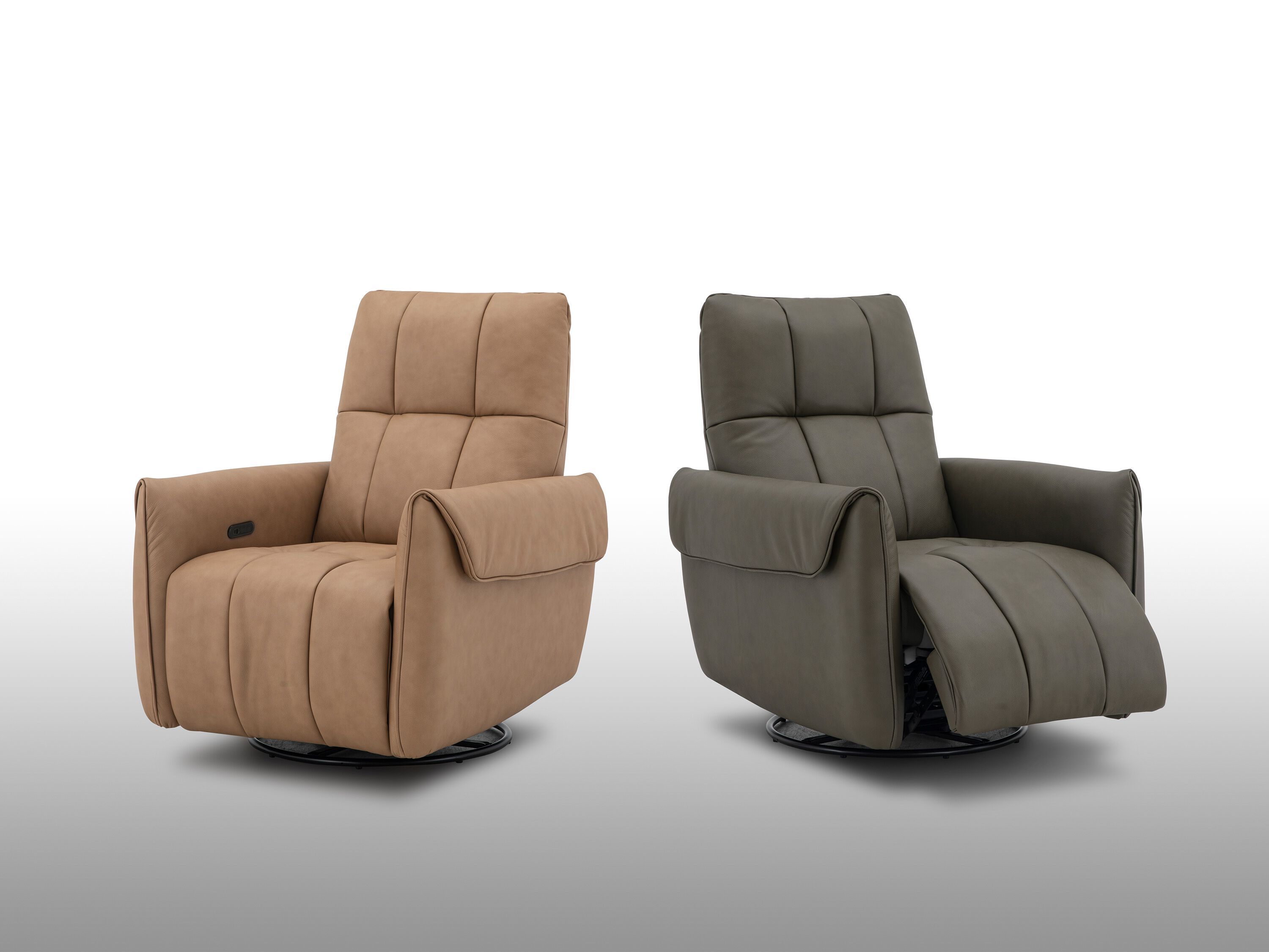 Кожаное кресло с откидывающейся спинкой с электрическим движением CAMPO DE' FIORI CL135 ARCH-00121233 - Вид №9