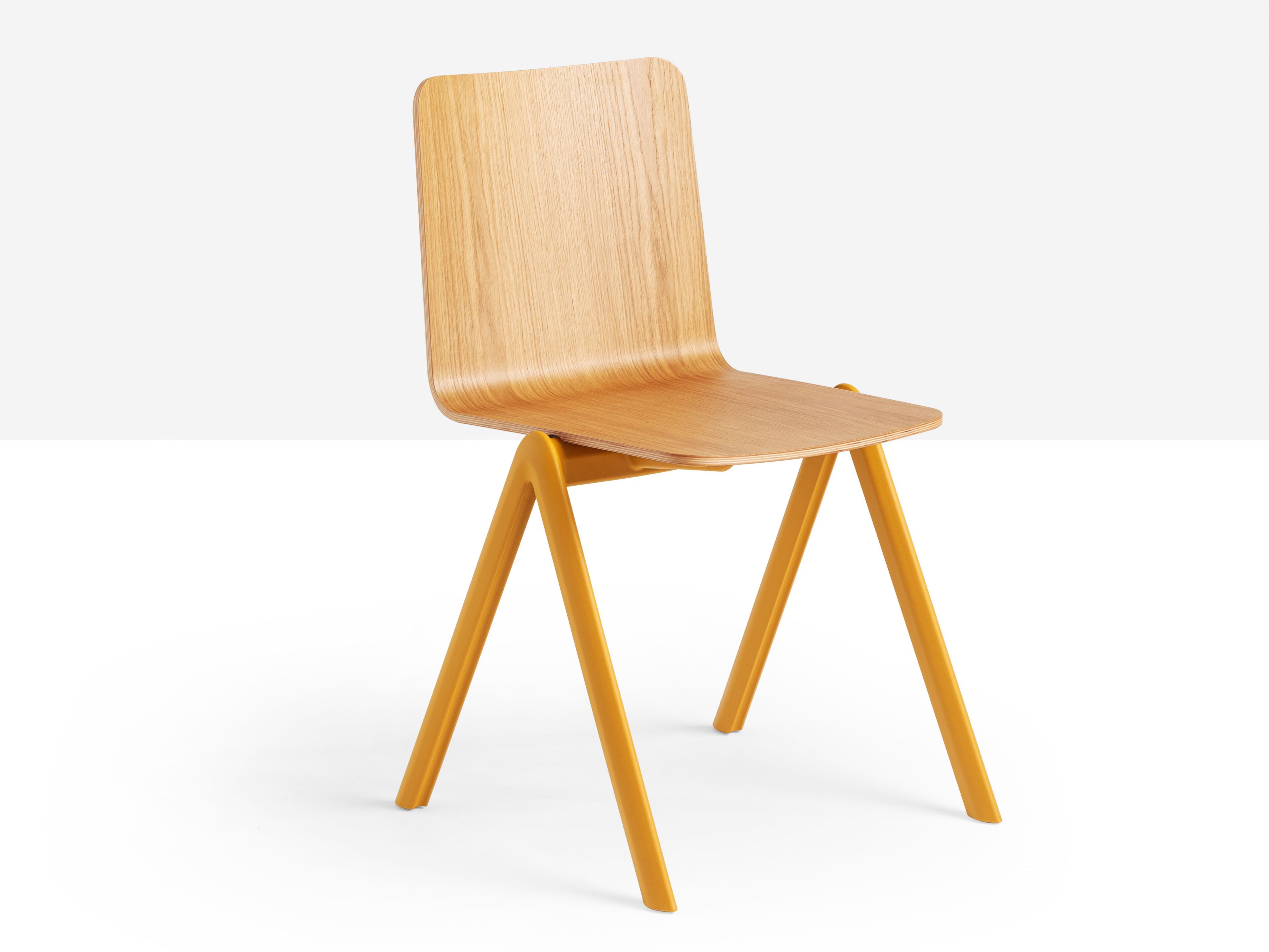 Деревянный штабелируемый стул Midj стек ARCH-00103289